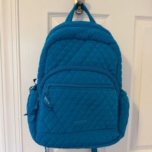 Vera Bradley Quilted Blue Backpack